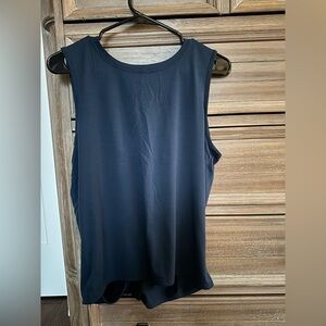 Athleta Navy Muscle Tee